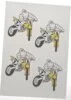 MITCHELIN SET OF 4 OFF ROAD STICKERS, ACCESSORIES