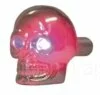 LED SKULL DECORATION BOLTS RED LED (PAIR: BIKE ACCESSORIES
