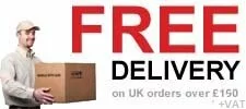 Free Uk delivery on orders over £150