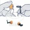 ear plugs with replaceable foams, twin pack